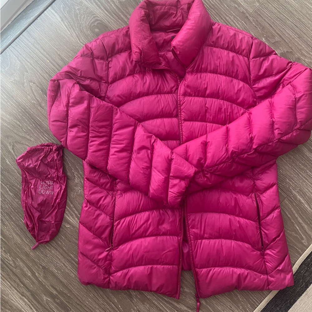 Pink Puffer Jacket